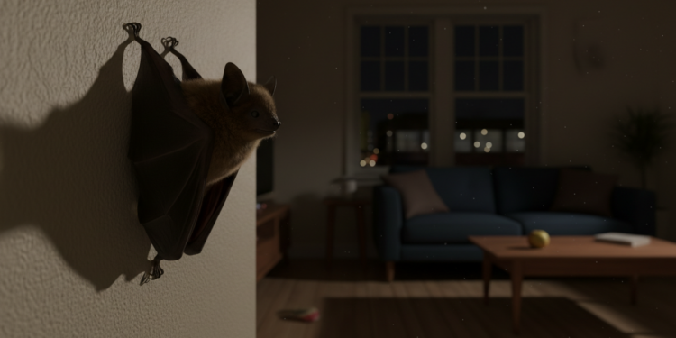 O que significa quando um morcego invade sua casa à noite?