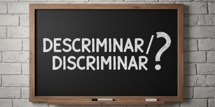 Poucos sabem sobre quando usar “Descriminar” ou “discriminar”