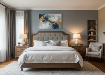 A 'regra do refúgio': onde posicionar a cama para dormir sem ansiedade subconsciente