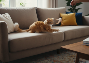 Salve o sofá destruído pelo gato com essa técnica que disfarçam furos e renovam a cor