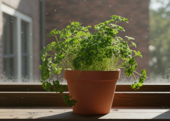 O temperinho verde que ajuda no inchaço e cresce fácil até na janela