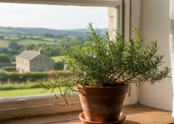 Poucos sabem para que serve colocar alecrim na janela