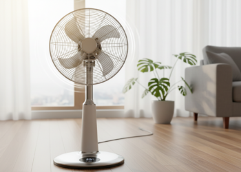 Poucos sabem qual é o melhor lugar para colocar o ventilador para ventilar melhor