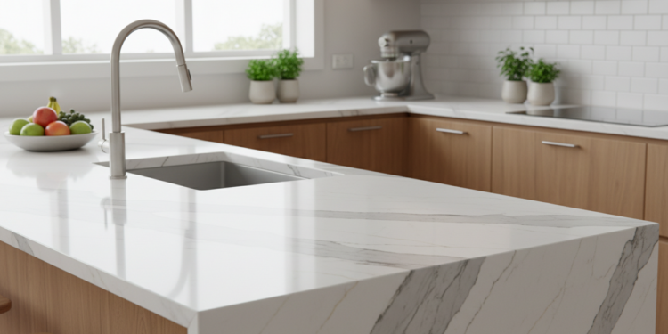 Nem mármore, nem granito: o material que virou favorito em bancadas modernas