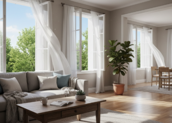 Com apenas 15 minutos com as janelas abertas, sua casa pode ter o ar purificado rapidamente