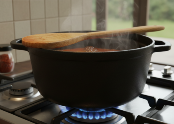 Adeus fogão sujo: por que colocar uma colher de pau sobre a panela evita que a água transborde