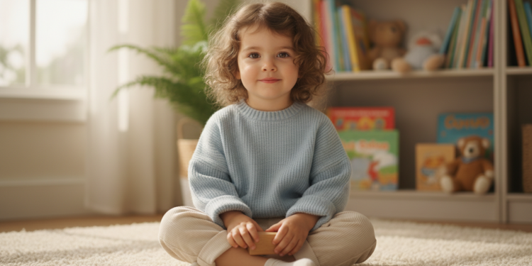 Os nomes de bebês que são associados com crianças calmas