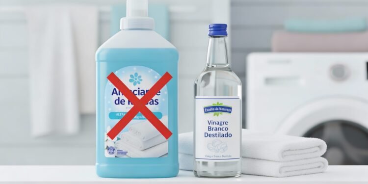 O segredo dos hotéis para toalhas macias: pare de usar amaciante (use vinagre)