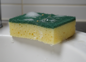 Por que você não deve lavar, e sim trocar a espoja da cozinha segundo especialistas