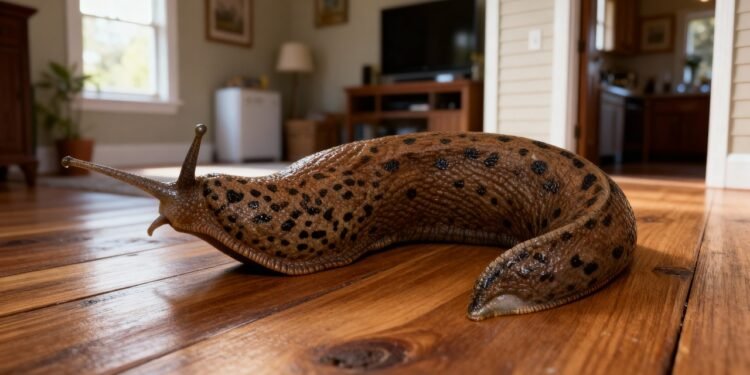 O que significa encontrar lesma dentro de casa e por que isso acontece?