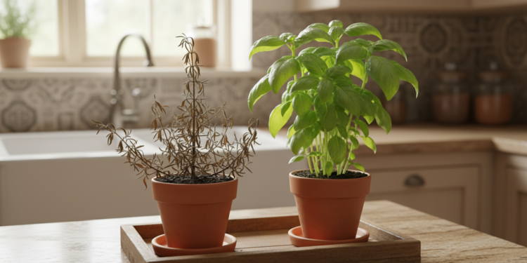 Por que na horta da cozinha, o alecrim morre sempre (e o manjericão não)