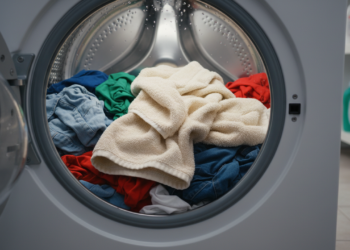 O truque da toalha seca para secar roupas na máquina na metade do tempo