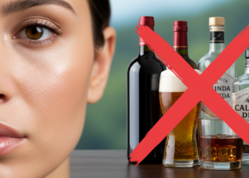 Veja o que acontece com sua pele quando você para de beber álcool