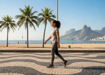 A distância diária certa para caminhar para melhorar o condicionamento físico, de acordo com pesquisas