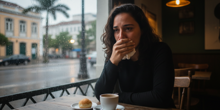 O que significa chorar depois de se segurar por muito tempo