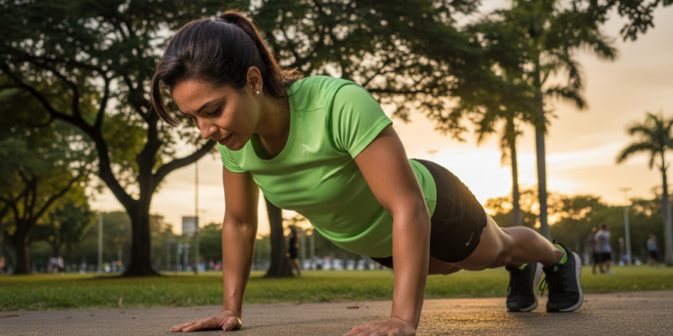 Quantas flexões deveria conseguir fazer, de acordo com a sua idade?