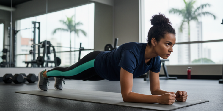 Quanto tempo que deveria aguentar a prancha abdominal, de acordo com a sua idade