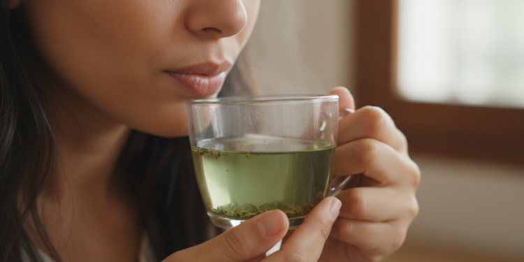 O que acontece com sua pressão arterial quando você bebe chá verde