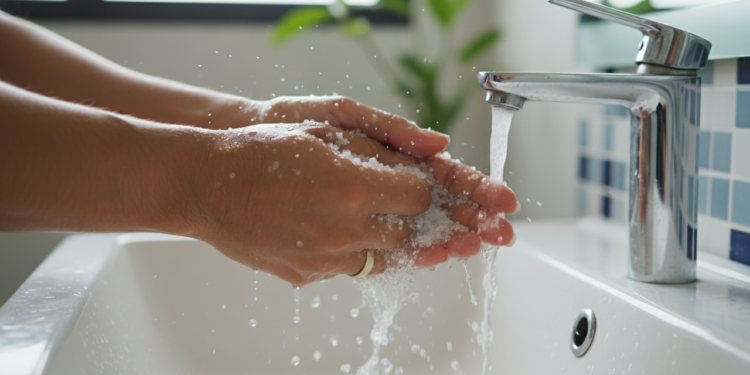 O que significa lavar as mãos com água e sal, segundo Feng Shui