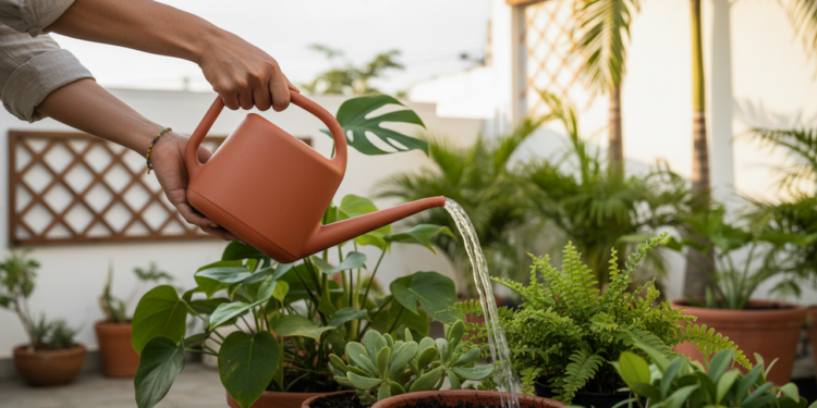 Poucos sabem se o certo é regar as plantas com água fria ou morna