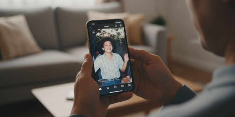 Por que sentimos vergonha de vídeos antigos nas redes sociais