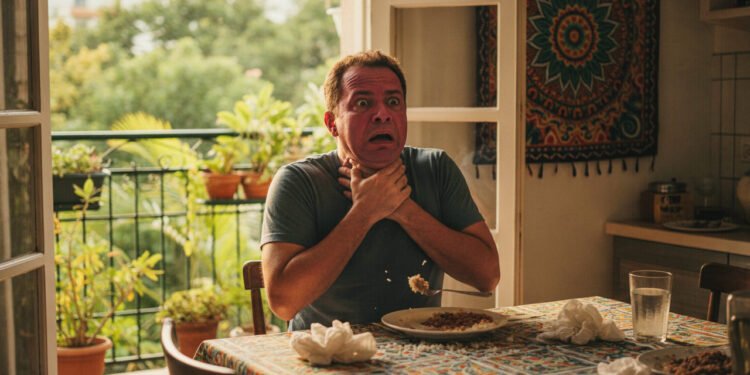 Você mora sozinho? A técnica de "auto desengasgo" que uma bombeira ensina e pode salvar sua vida em segundos