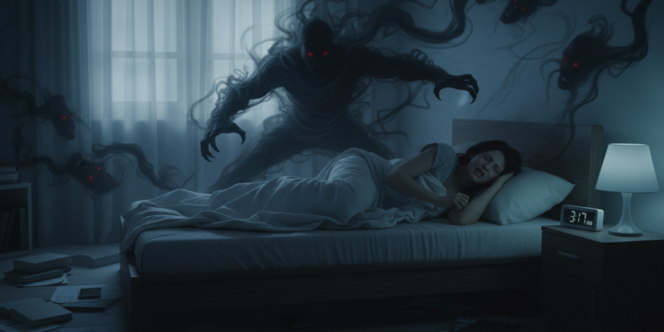 O risco silencioso na saúde de quem costuma ter muitos pesadelos à noite