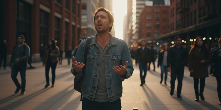 O que significa quando uma pessoa conversa sozinha em voz alta?