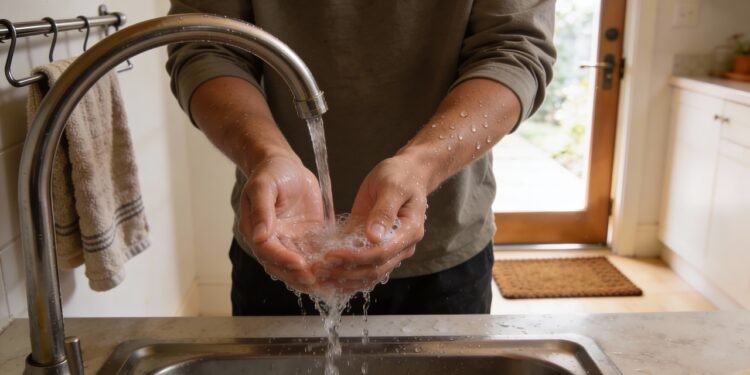 O que diz a psicologia sobre pessoas que lavam as mãos assim que chegam em casa