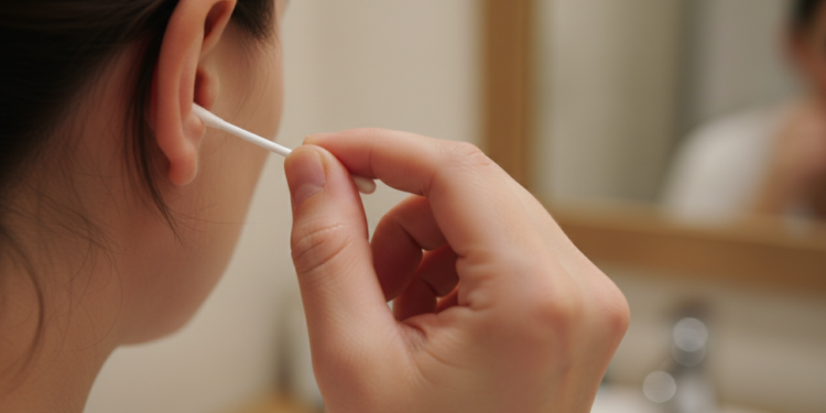 Por que você não deve limpar o ouvido com hastes flexíveis?