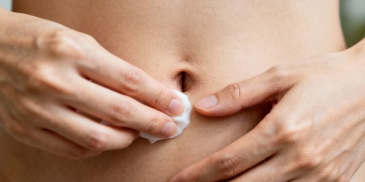 O que acontece quando não limpa bem o umbigo