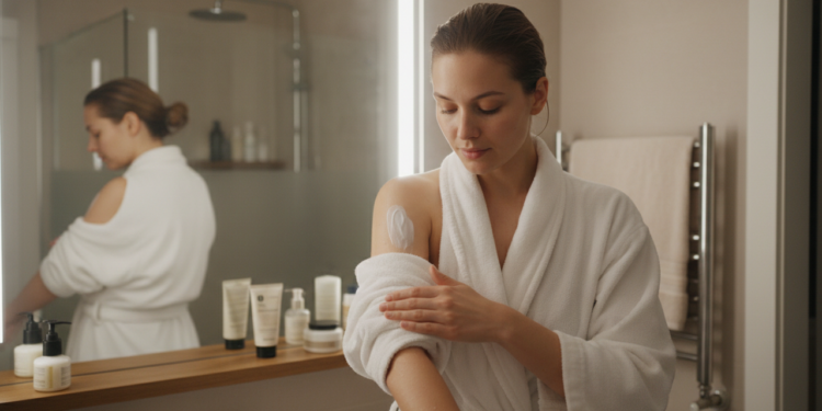 Terminou o banho? O motivo para passar hidratante na pele logo após se lavar