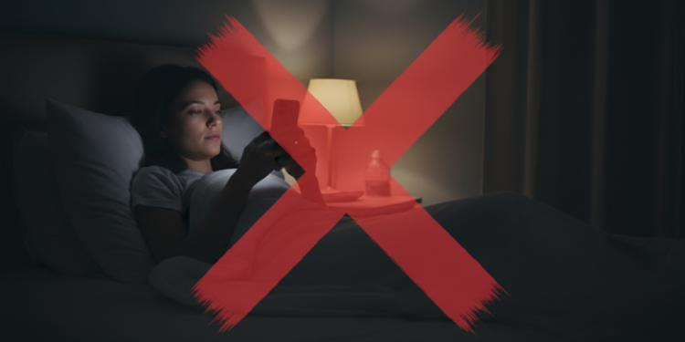 Por que evitar luz azul (telas) 2 horas antes de dormir