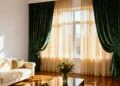 O erro comum ao escolher cortinas que faz a sala parecer menor
