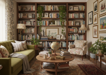 Adeus minimalismo frio: a tendência "Cluttercore" organizado para 2026