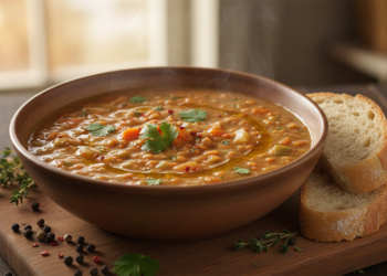 A sopa que ajuda a controlar a fome, mantém a energia e é prática para o dia a dia