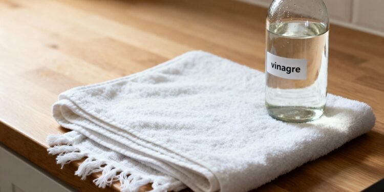 Vinagre nas toalhas novas: o segredo para elas secarem de verdade