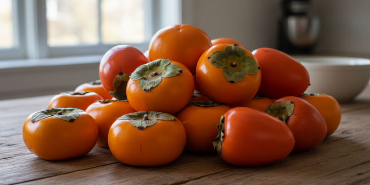 Poucos sabem como armazenar caquis para maximizar sua doçura