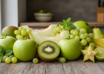 A fruta verde pouco calórica que ajuda na digestão e no bem-estar