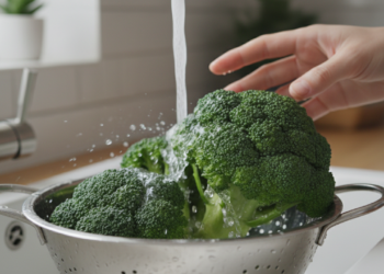 Como lavar brócolis para remover sujeira e pesticidas do jeito certo