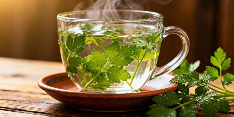 Infusão de folhas que ajuda a acelerar a cicatrização de cortes, machucados rasos e contusões leves