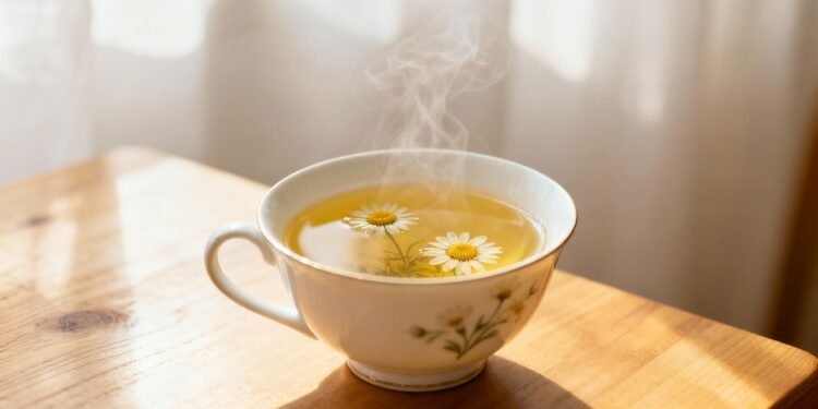 O chá quente que relaxa, diminui tensão e prepara o corpo para uma noite tranquila