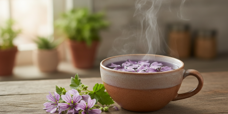 O chá tradicional usado para aliviar garganta seca e irritada de forma natural