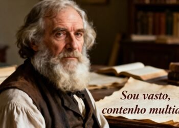 Qual o significado da sábia frase de Walt Whitman: "Sou vasto, contenho multidões"?