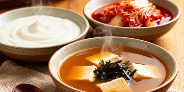 Os alimentos probióticos para melhorar a saúde intestinal naturalmente