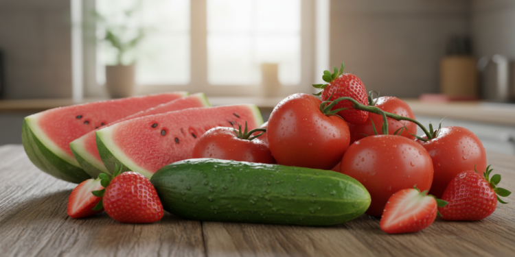 Os melhores alimentos para comer para aumentar a hidratação