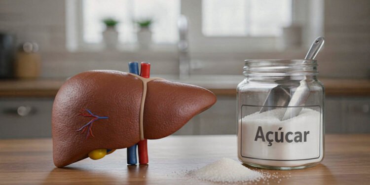 Sinais de que seu fígado está sobrecarregado pelo excesso de açúcar