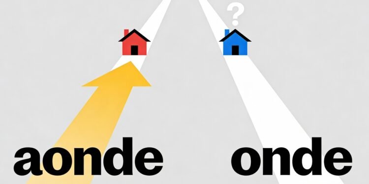 A regra definitiva de como usar "onde" ou "aonde" sem errar