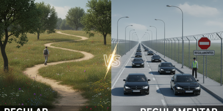 A regra que pouca gente sabe que existe ao diferenciar regular e regulamentar?