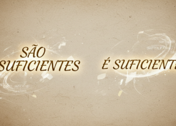 Poucas pessoas realmente sabem se o correto é "são suficientes" ou "é suficiente"